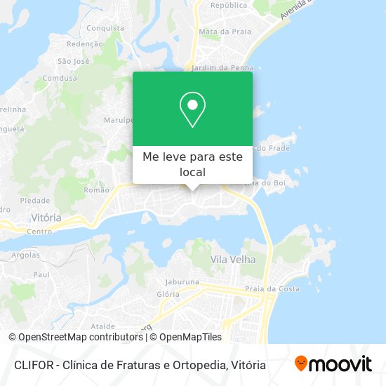 CLIFOR - Clínica de Fraturas e Ortopedia mapa