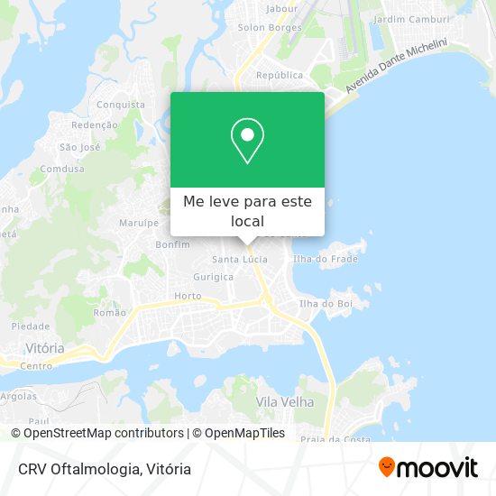 CRV Oftalmologia mapa