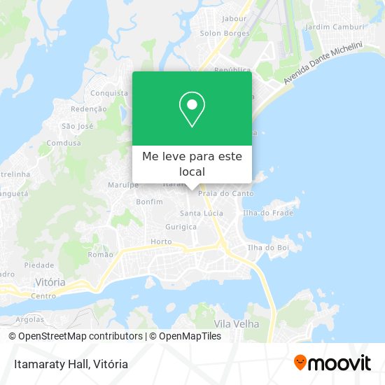 Itamaraty Hall mapa