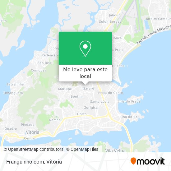 Franguinho.com mapa