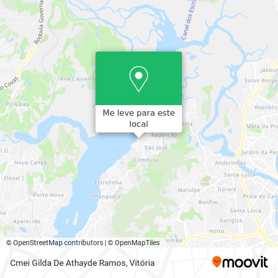 Cmei Gilda De Athayde Ramos mapa