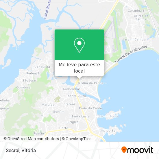 Secrai mapa