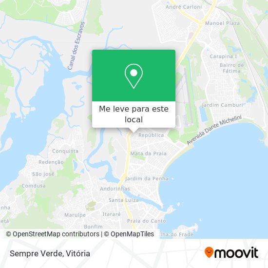Sempre Verde mapa
