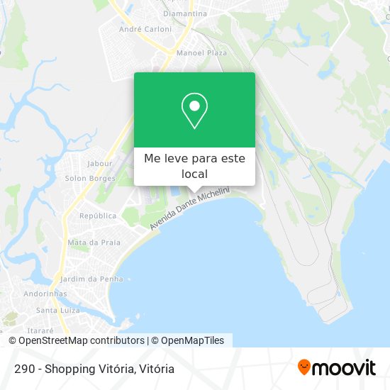 290 - Shopping Vitória mapa