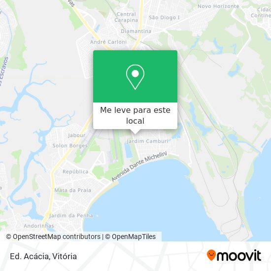 Ed. Acácia mapa