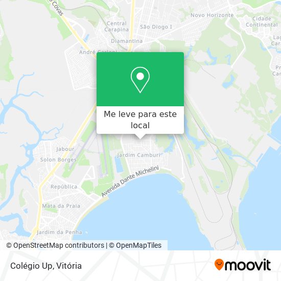 Colégio Up mapa