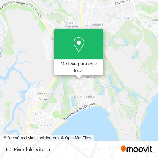 Ed. Riverdale mapa
