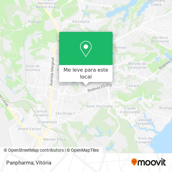 Panpharma mapa