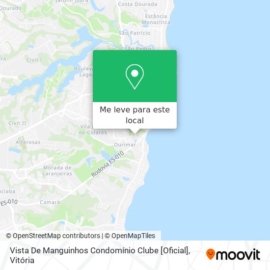 Vista De Manguinhos Condomínio Clube [Oficial] mapa