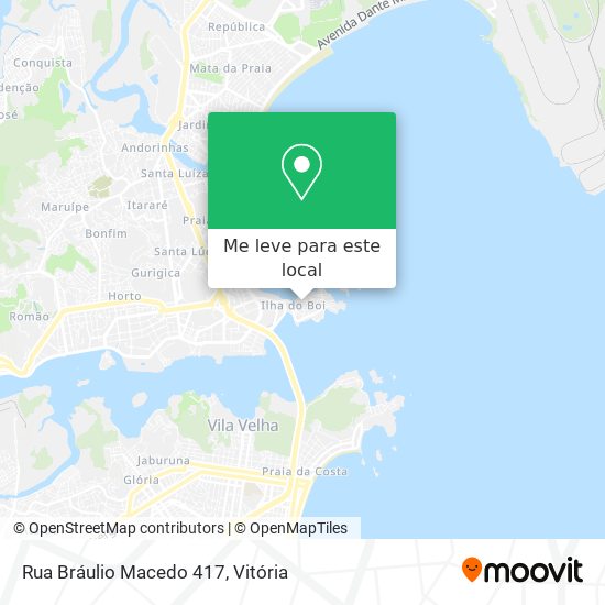 Rua Bráulio Macedo 417 mapa