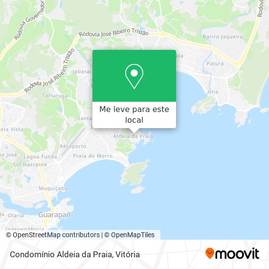Condomínio Aldeia da Praia mapa