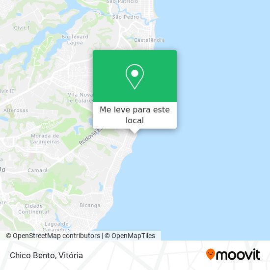 Chico Bento mapa