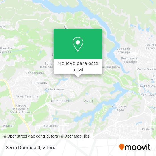 Serra Dourada II mapa
