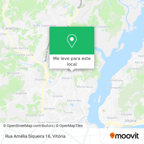 Rua Amélia Siqueira 16 mapa