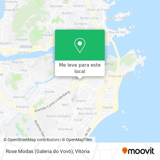 Rose Modas (Galeria do Vovô) mapa