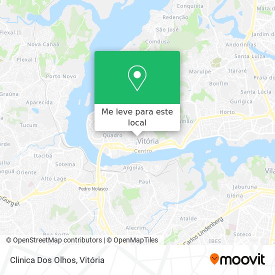 Clinica Dos Olhos mapa