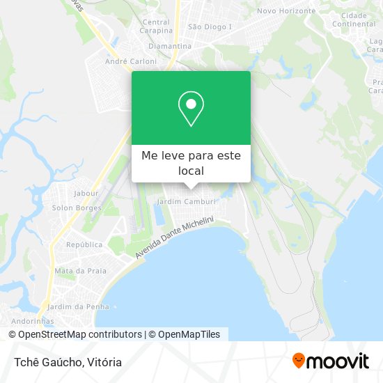 Tchê Gaúcho mapa