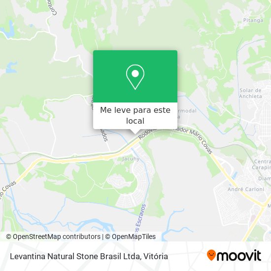 Levantina Natural Stone Brasil Ltda mapa