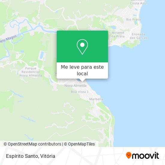 Espírito Santo mapa
