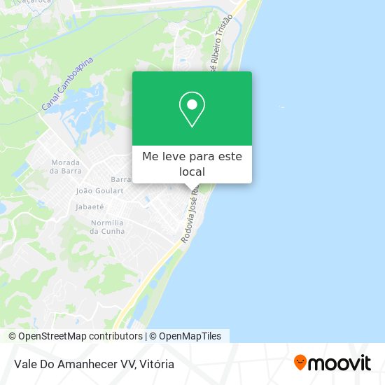 Vale Do Amanhecer VV mapa