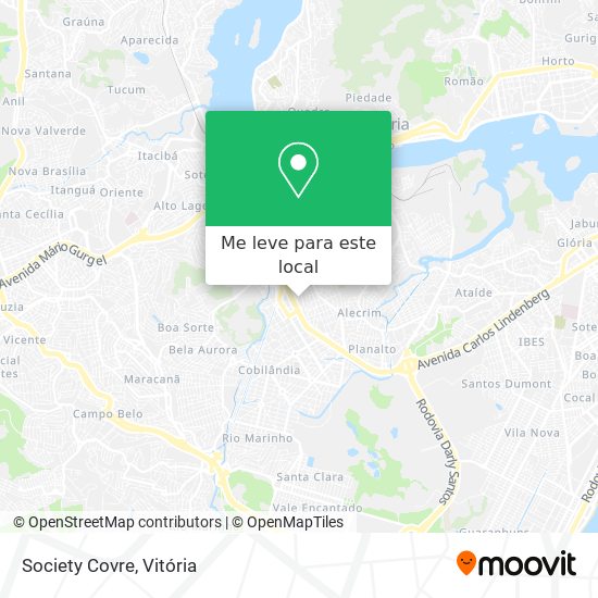 Society Covre mapa