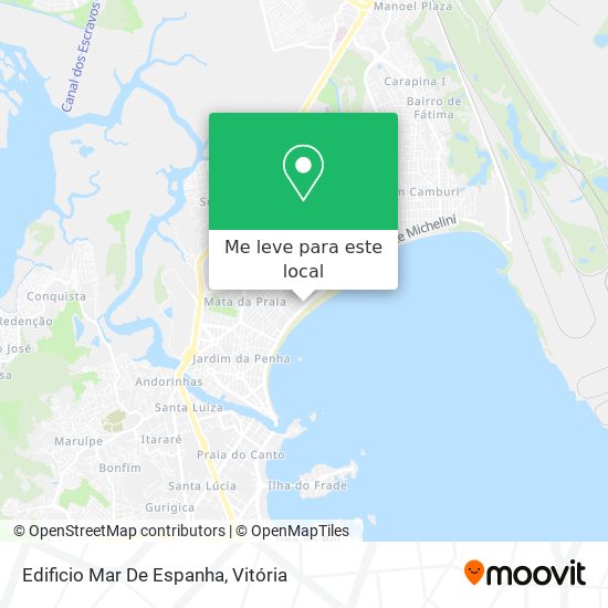 Edificio Mar De Espanha mapa