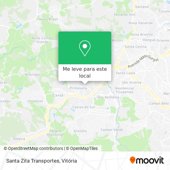 Santa Zita Transportes mapa