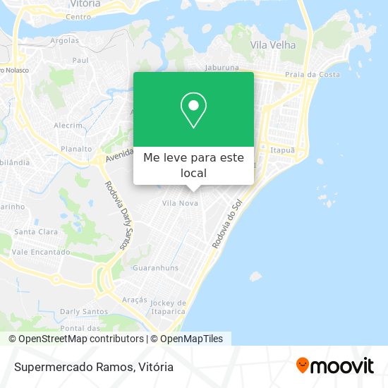 Supermercado Ramos mapa