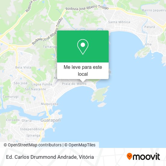 Ed. Carlos Drummond Andrade mapa