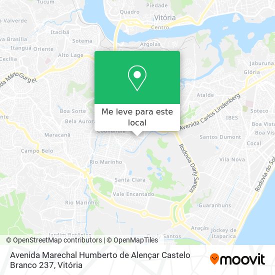 Avenida Marechal Humberto de Alençar Castelo Branco 237 mapa