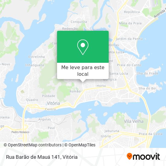 Rua Barão de Mauá 141 mapa