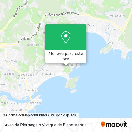 Avenida Pietrângelo Viváqua de Biase mapa