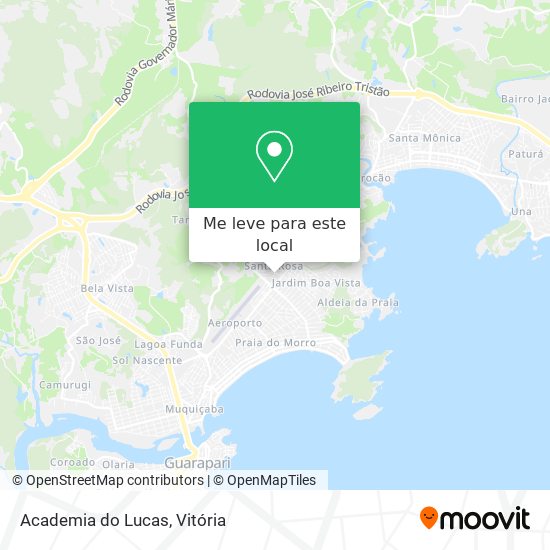 Academia do Lucas mapa
