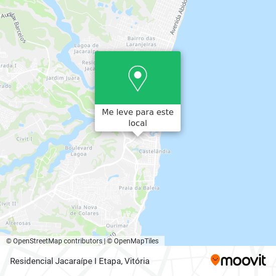Residencial Jacaraípe I Etapa mapa