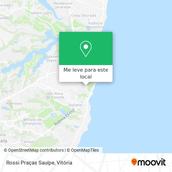 Rossi Praças Sauípe mapa