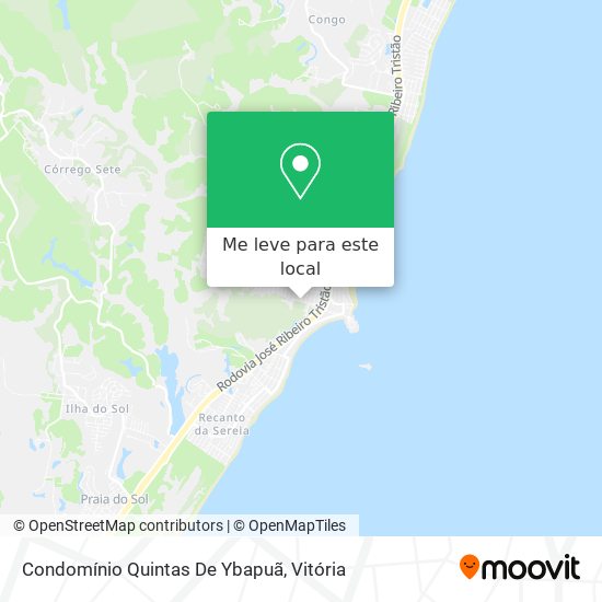 Condomínio Quintas De Ybapuã mapa
