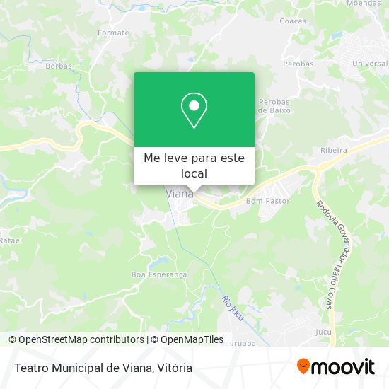 Teatro Municipal de Viana mapa