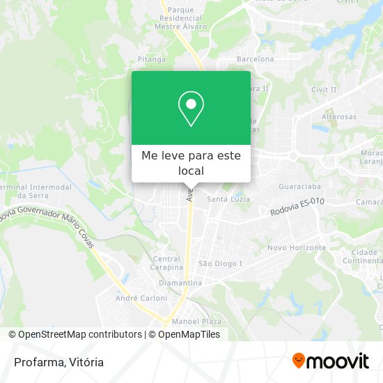 Profarma mapa