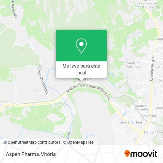 Aspen Pharma mapa