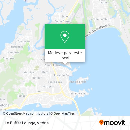 Le Buffet Lounge mapa