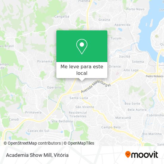 Academia Show Mill mapa