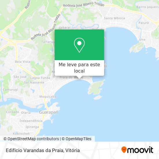 Edifício Varandas da Praia mapa