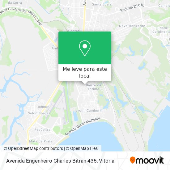Avenida Engenheiro Charles Bitran 435 mapa