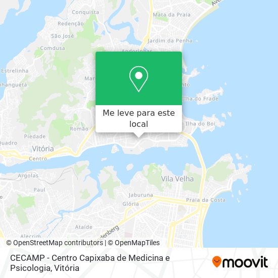 CECAMP - Centro Capixaba de Medicina e Psicologia mapa