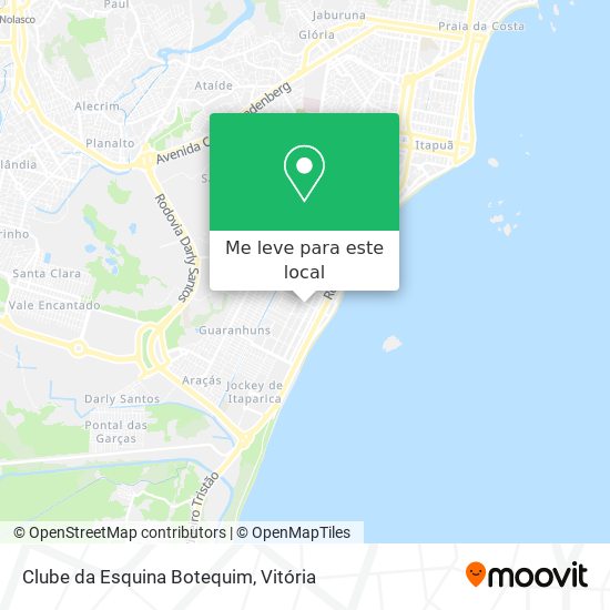 Clube da Esquina Botequim mapa