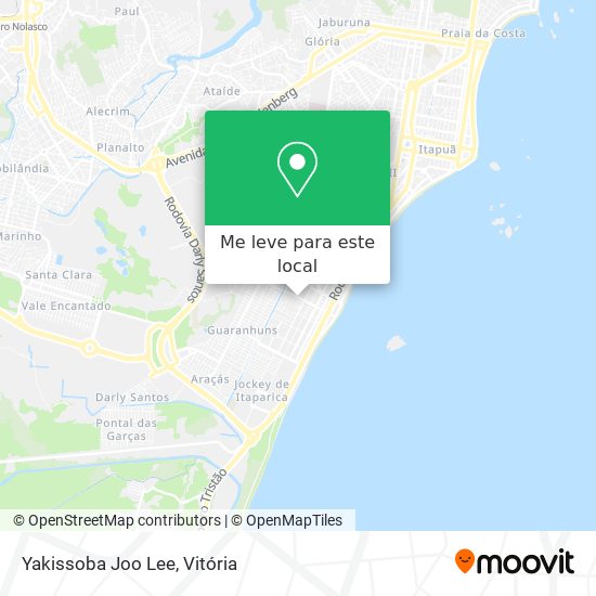 Yakissoba Joo Lee mapa
