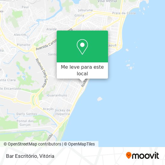 Bar Escritório mapa