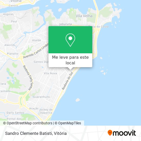 Sandro Clemente Batisti mapa