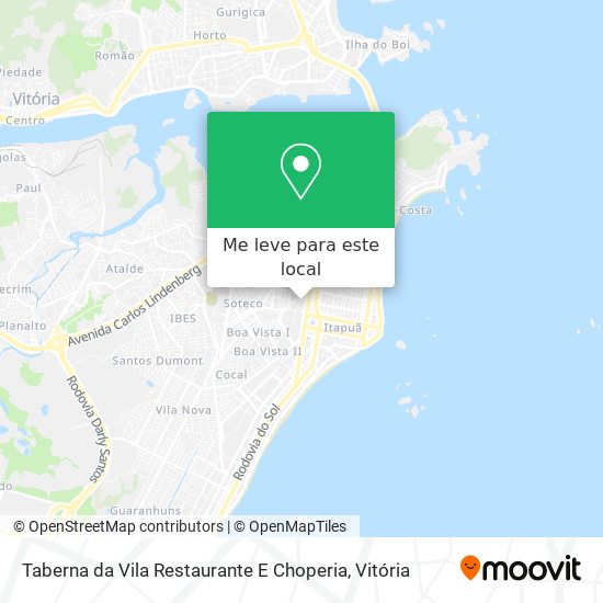Taberna da Vila Restaurante E Choperia mapa