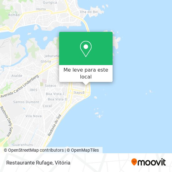 Restaurante Rufage mapa